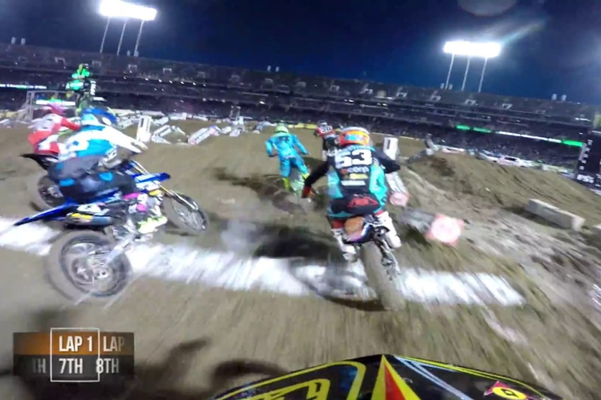 GoPro Shane Mcelrath Monster Energy Supercross, Oakland