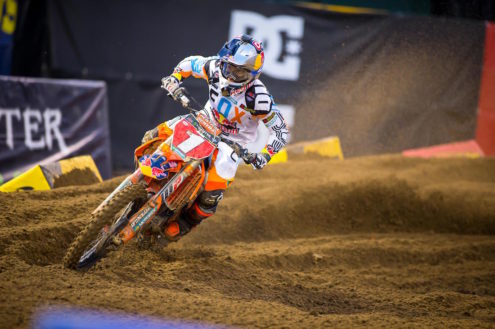 Ryan Dungey keeps hold of the red plate