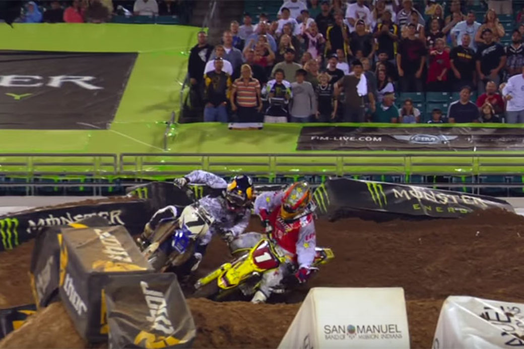 Video: Chasing the Dream Xtra – James Stewart vs Chad Reed
