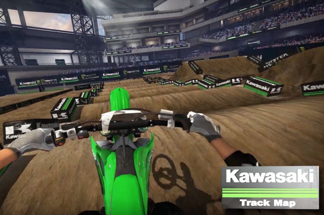 Video: Monster Energy Supercross – Anaheim track map