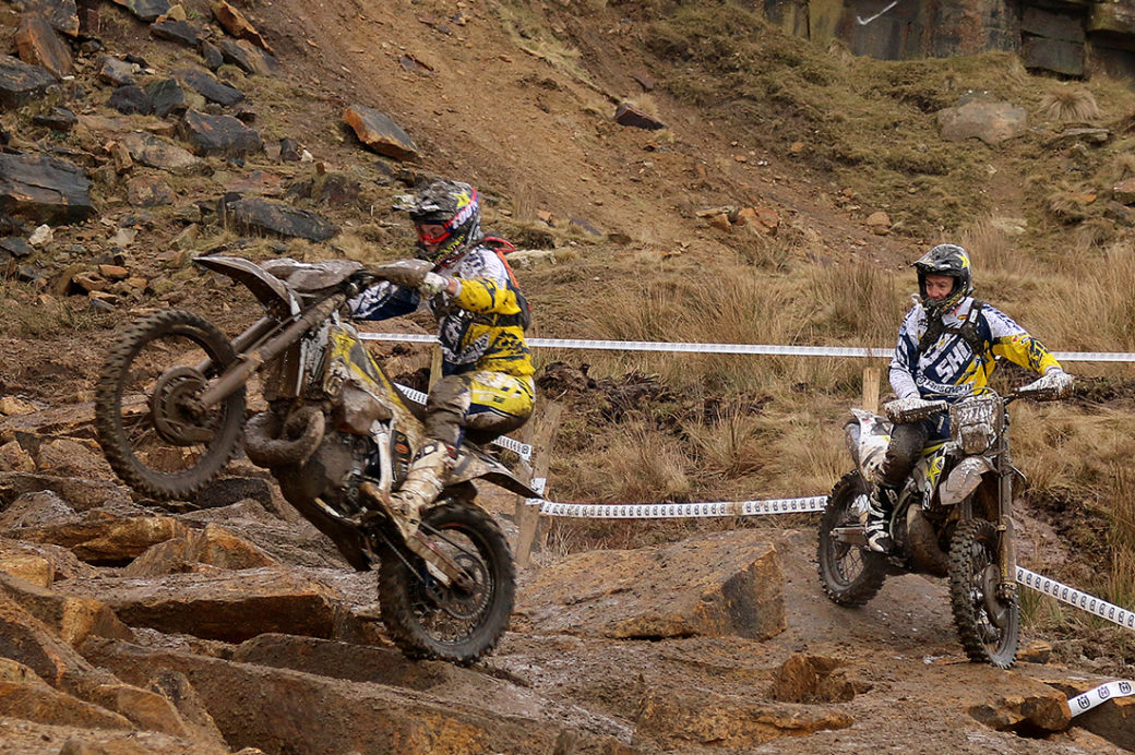 Video Team mates Jarvis and Bolt British Extreme Enduro Championship