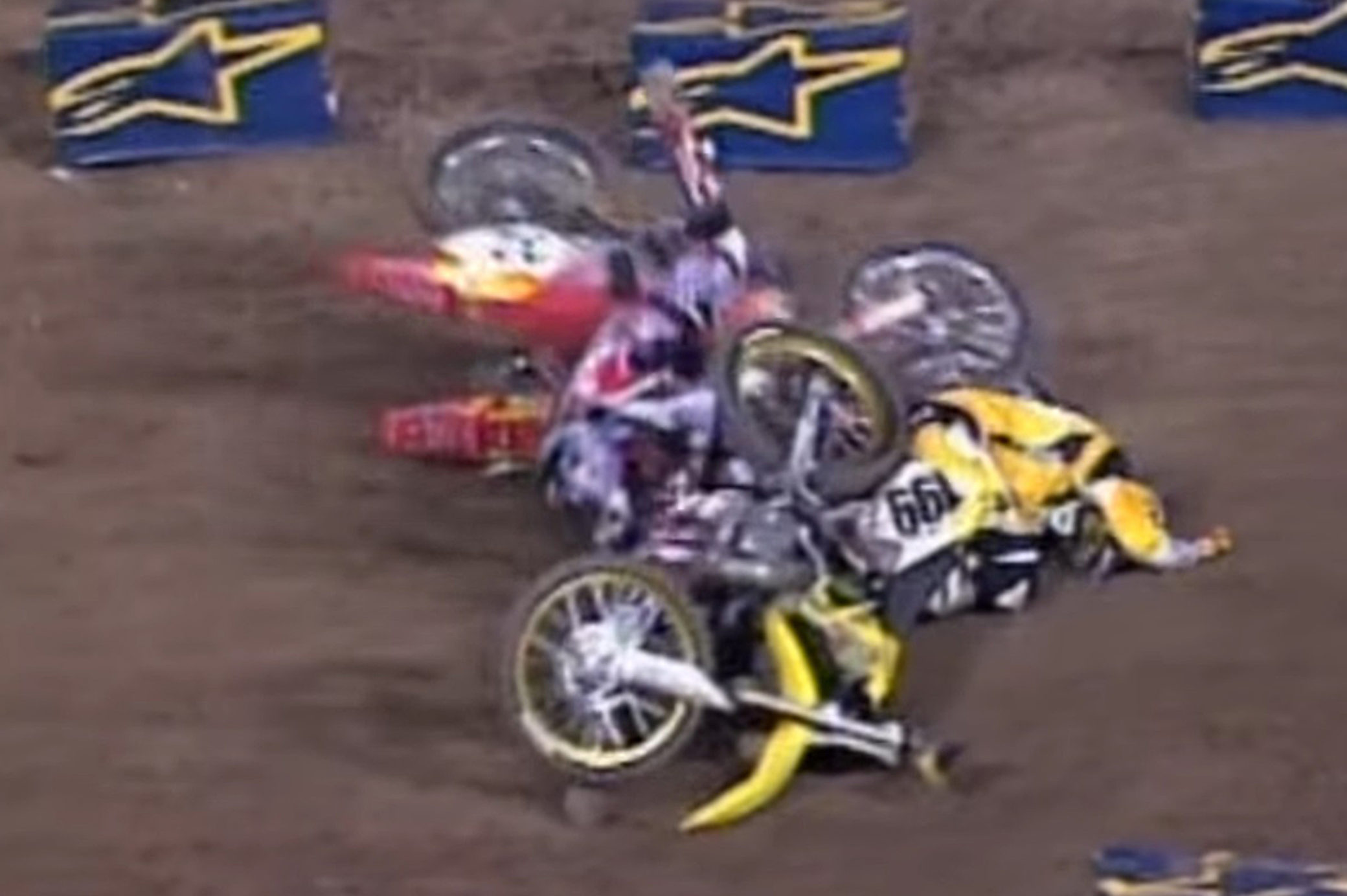 Video Gnarly Motocross Crash Compilation
