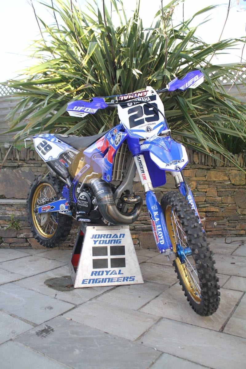 Jordan Youngs 2008 Yamaha YZ250