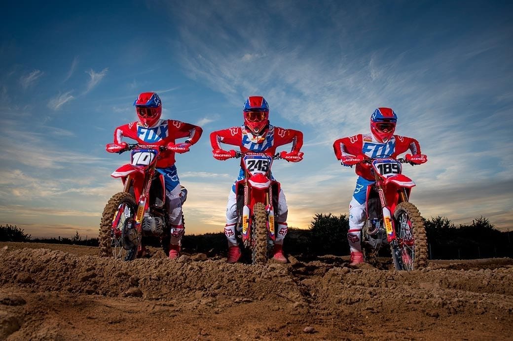 Tim Gajser, Brian Bogers, Calvin Vlaanderen  Team HRC 2019