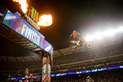 Monster Energy Supercross Anaheim 2 race report and results