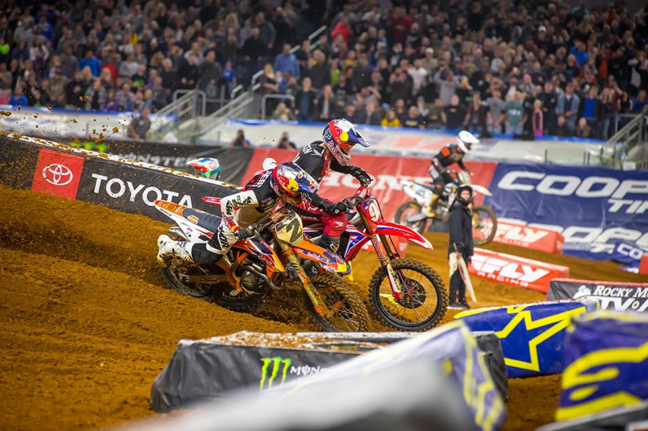 Cooper Webb captures impressive comefrombehind victory at Arlington