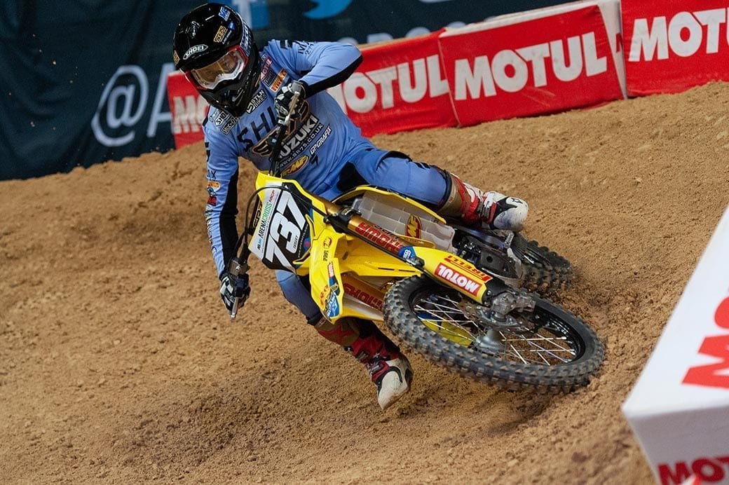 SR75 Suzuki's Valentin Teillet  AX Sheffield 2019