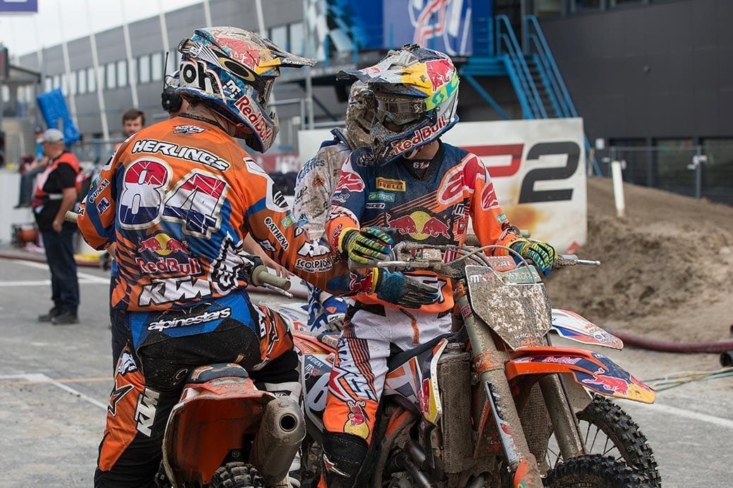 Jeffrey Herlings and Jorge Prado  Assen 2016