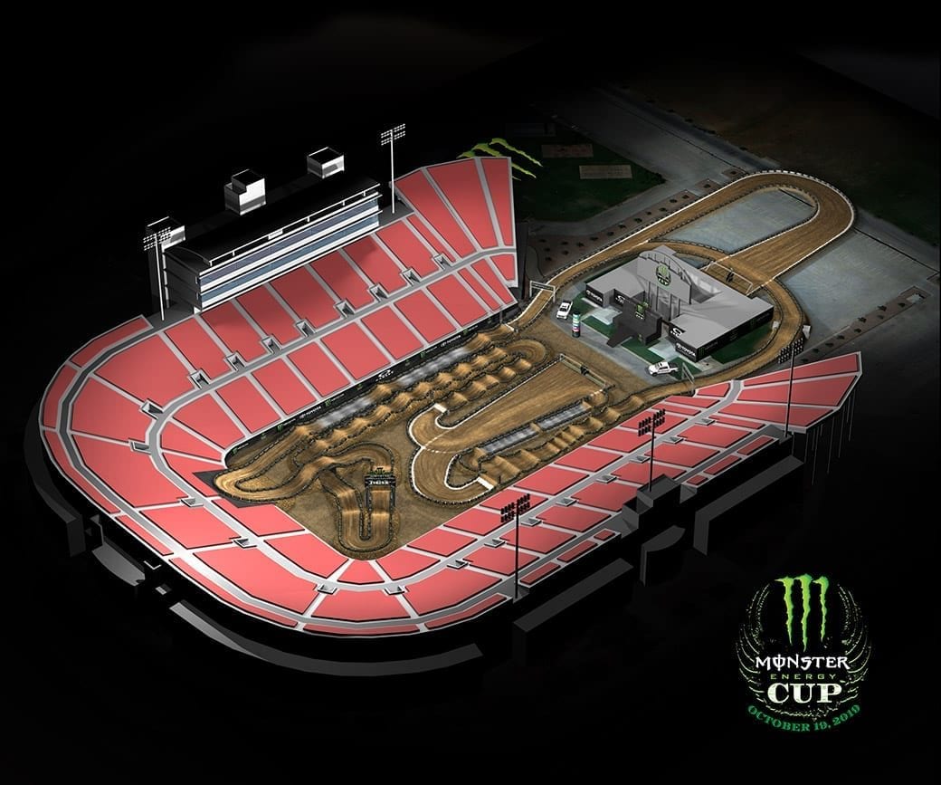 Monster Energy Cup 2019 track map