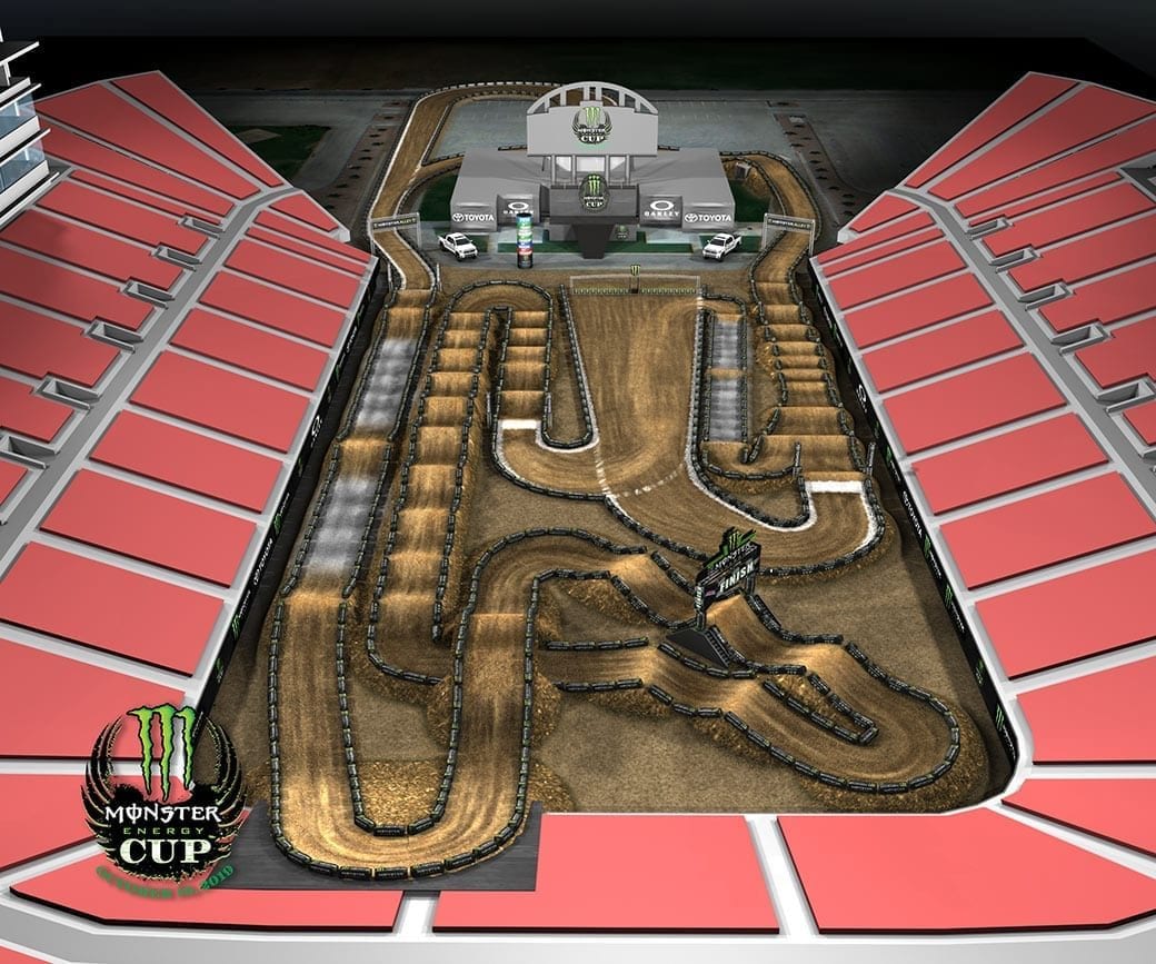 Monster Energy Cup 2019 track map