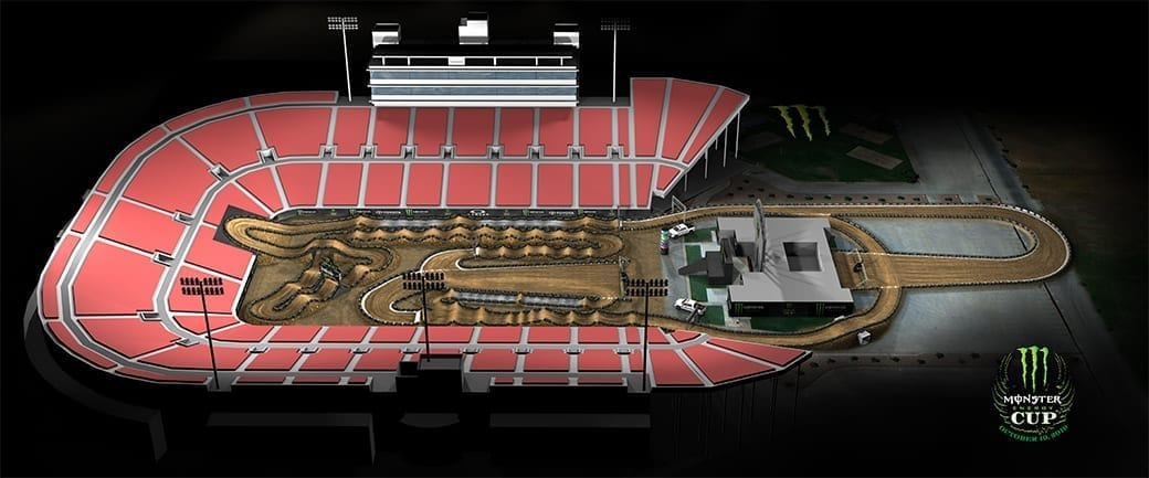 Monster Energy Cup 2019 track map