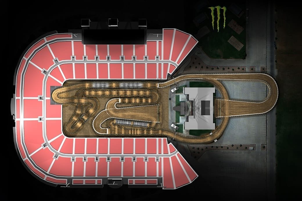 Monster Energy Cup 2019 track map