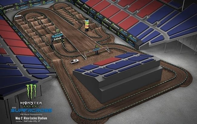 2020 Salt Lake City Track Map