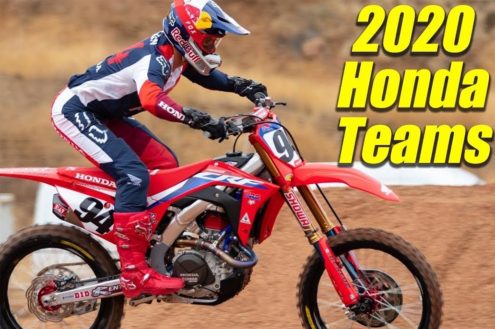 2020 Honda Supercross Teams RAW
