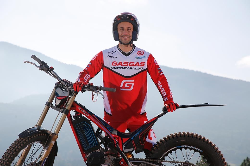 GasGas Factory Racing sign Albert Cabestany