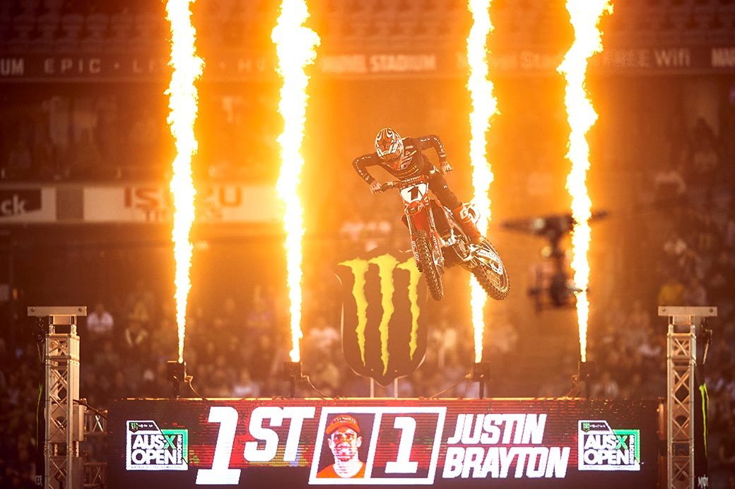 Justin Brayton wins 2019 Australian Supercross Championship