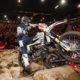 Billy Bolt on the podium at SuperEnduro round two