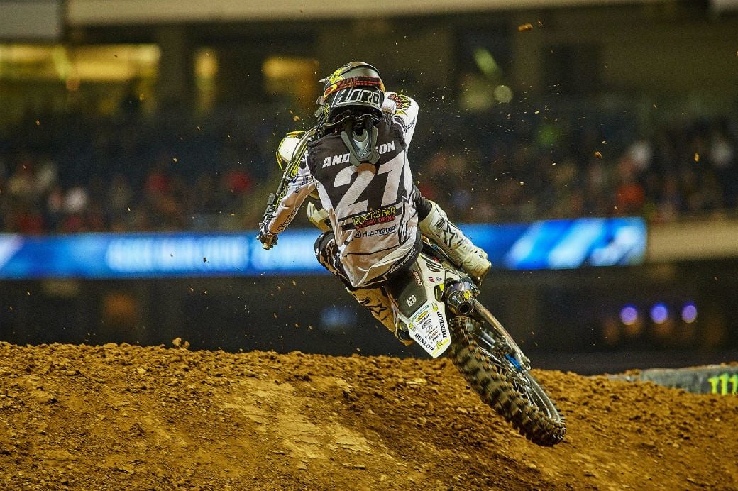 Jason Anderson stays drama free at St. Louis