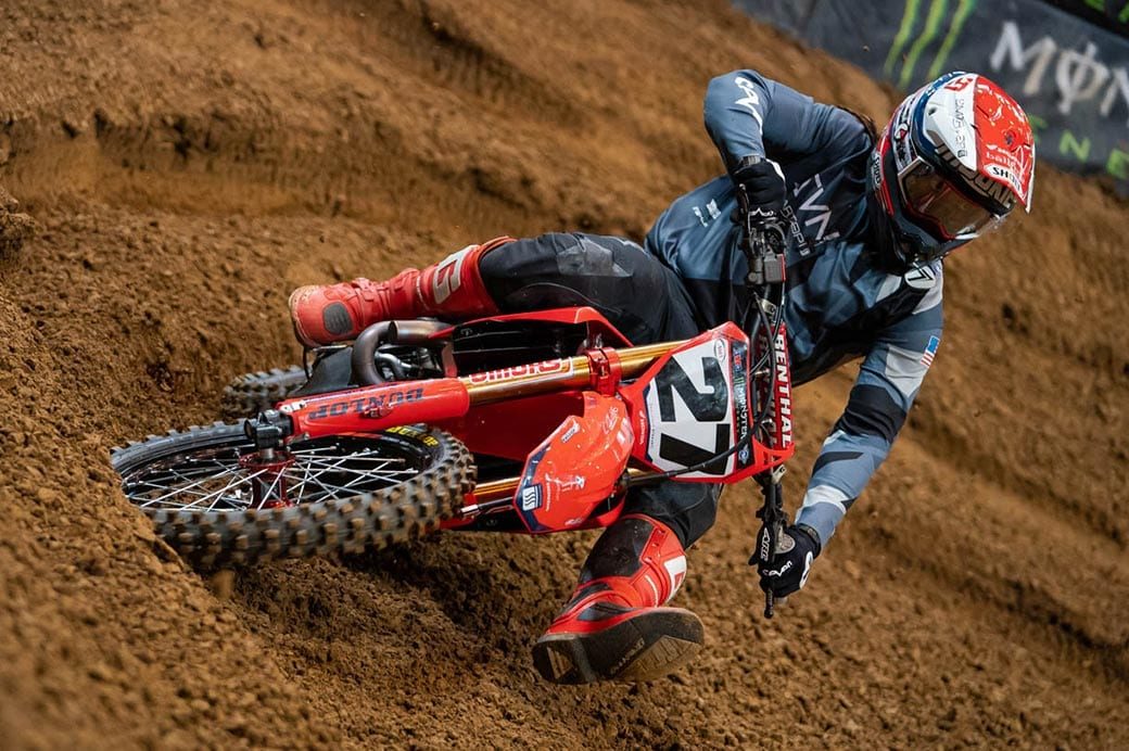 Stewart, Hill and Friese on their St. Louis Supercross weekend