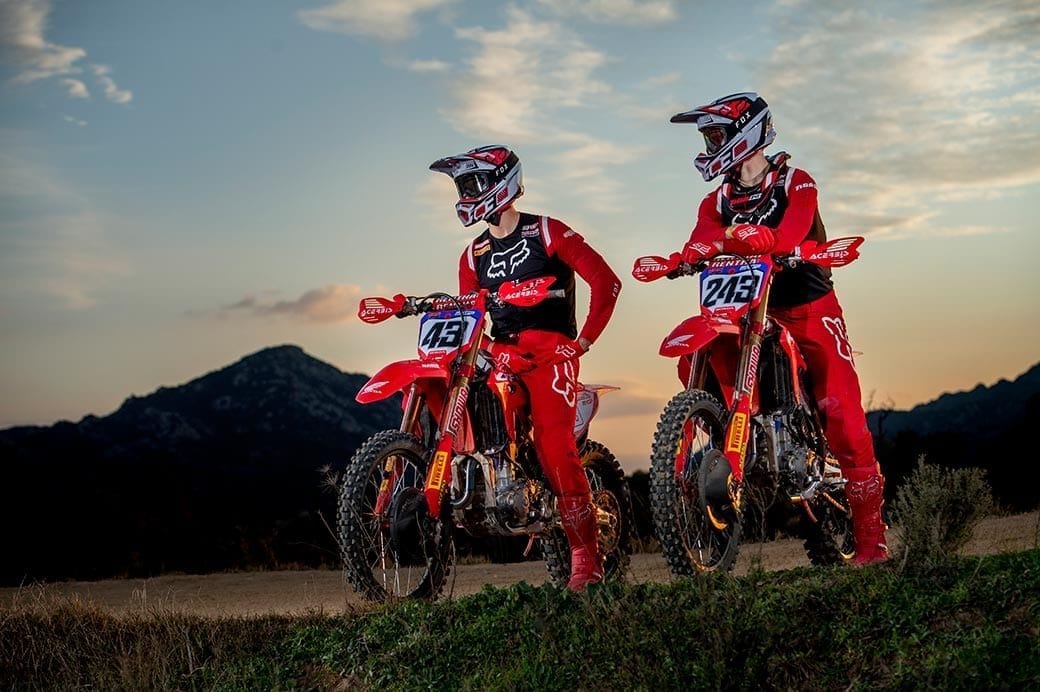 Mitch Evans and Tim Gajser