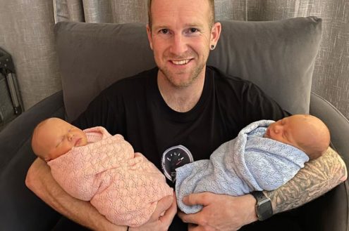Martin Barr is a new dad – welcomes twins to the family