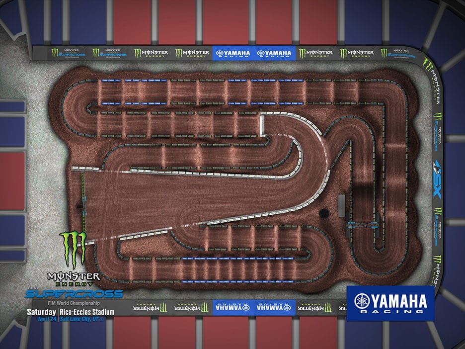 2021 Salt Lake City 1 Track Map