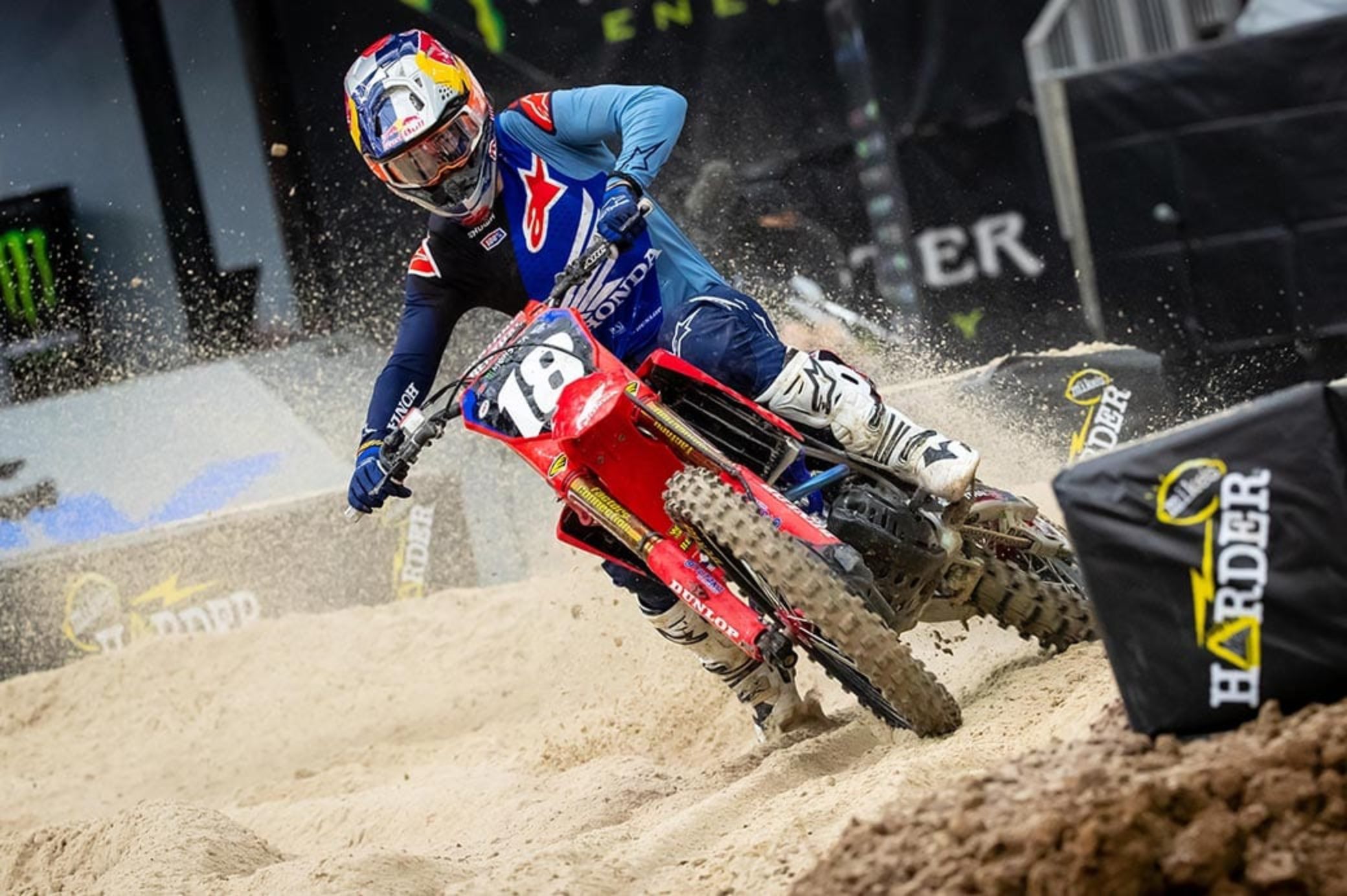 Jett Lawrence takes careerfirst 250SX win at Houston 2 Supercross