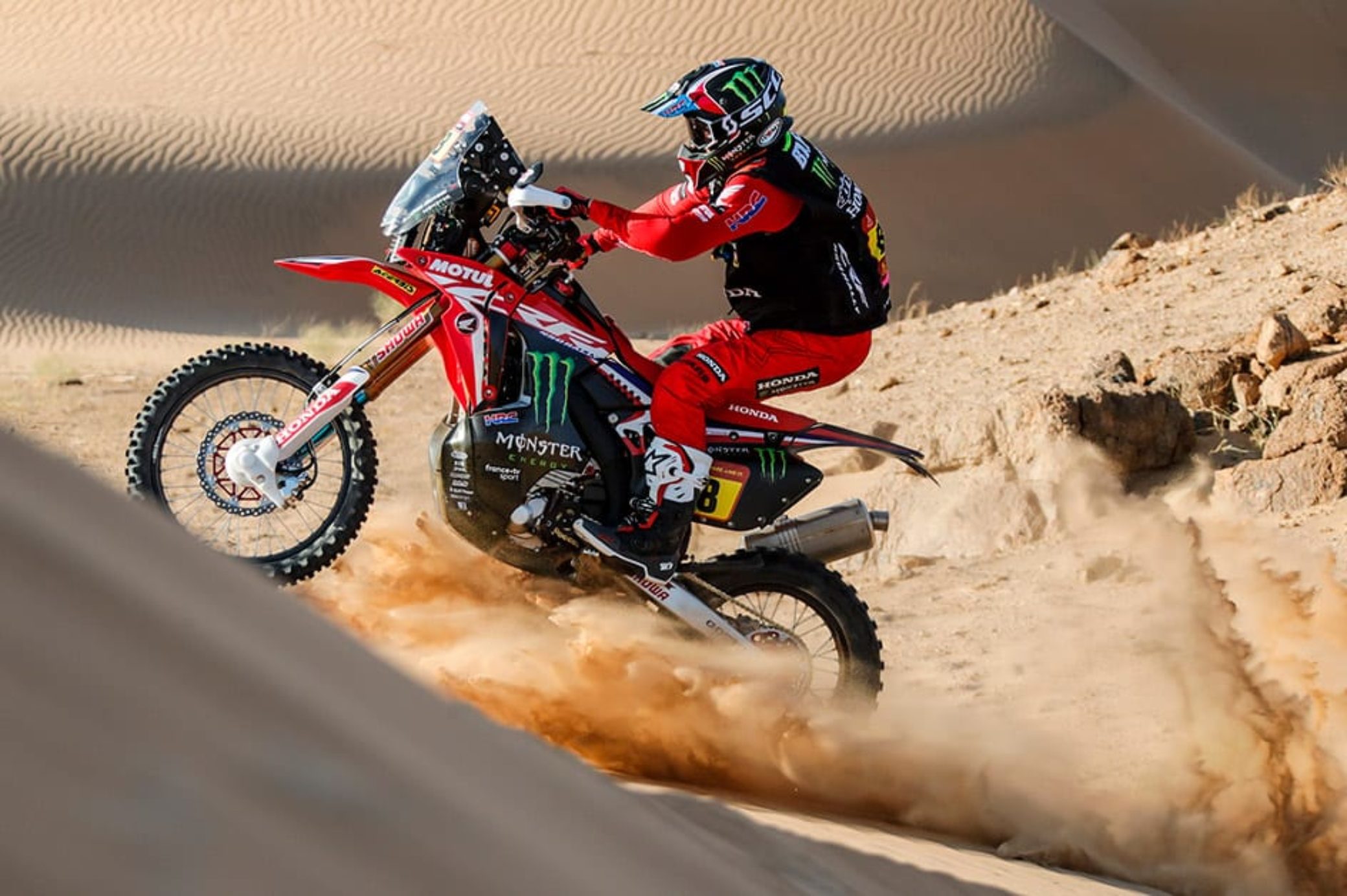 Stage Two Win And Leadership In The 2021 Dakar Rally For Joan Barreda
