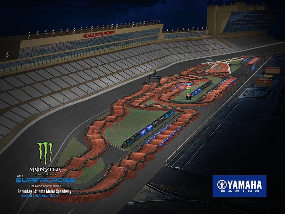 2023 Monster Energy Supercross Track Maps Revealed - Motocross