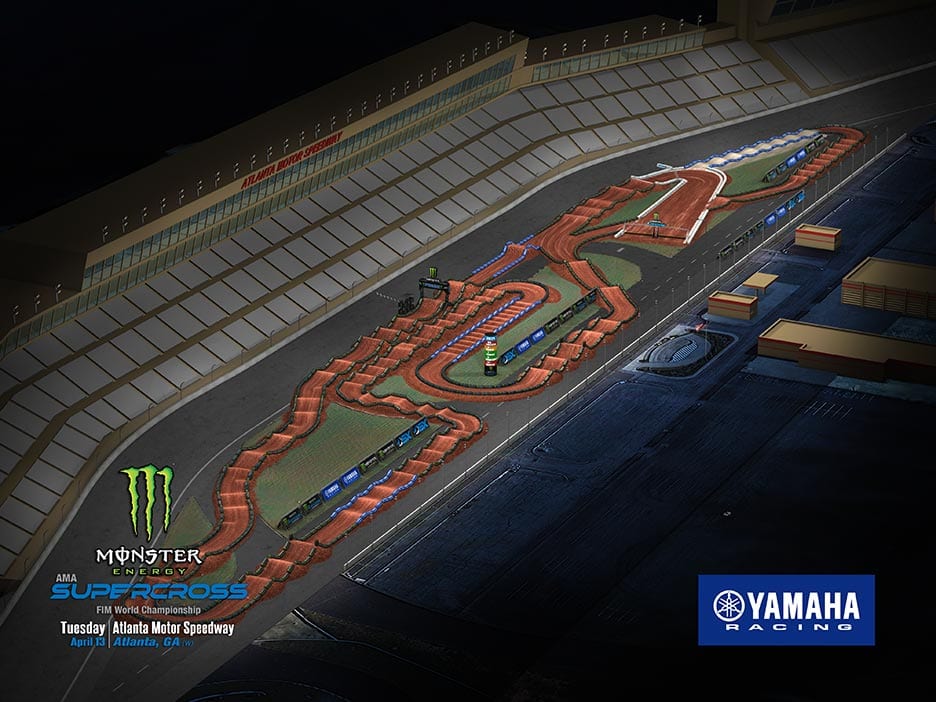 2021 Atlanta 2 Track Map