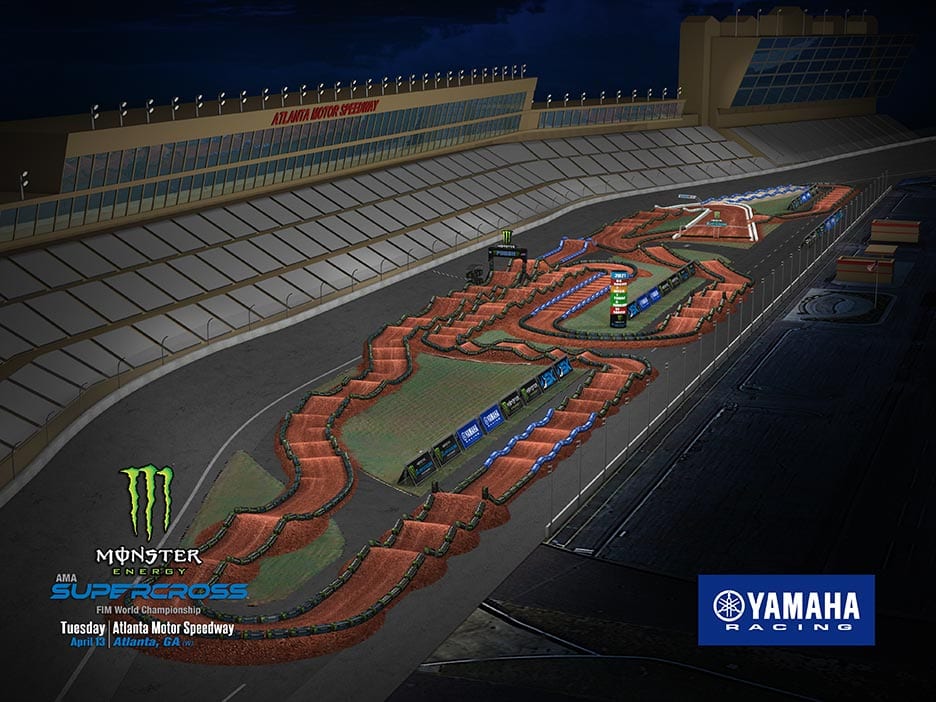 2021 Atlanta 2 Track Map