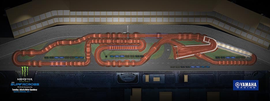 2021 Atlanta 2 Track Map