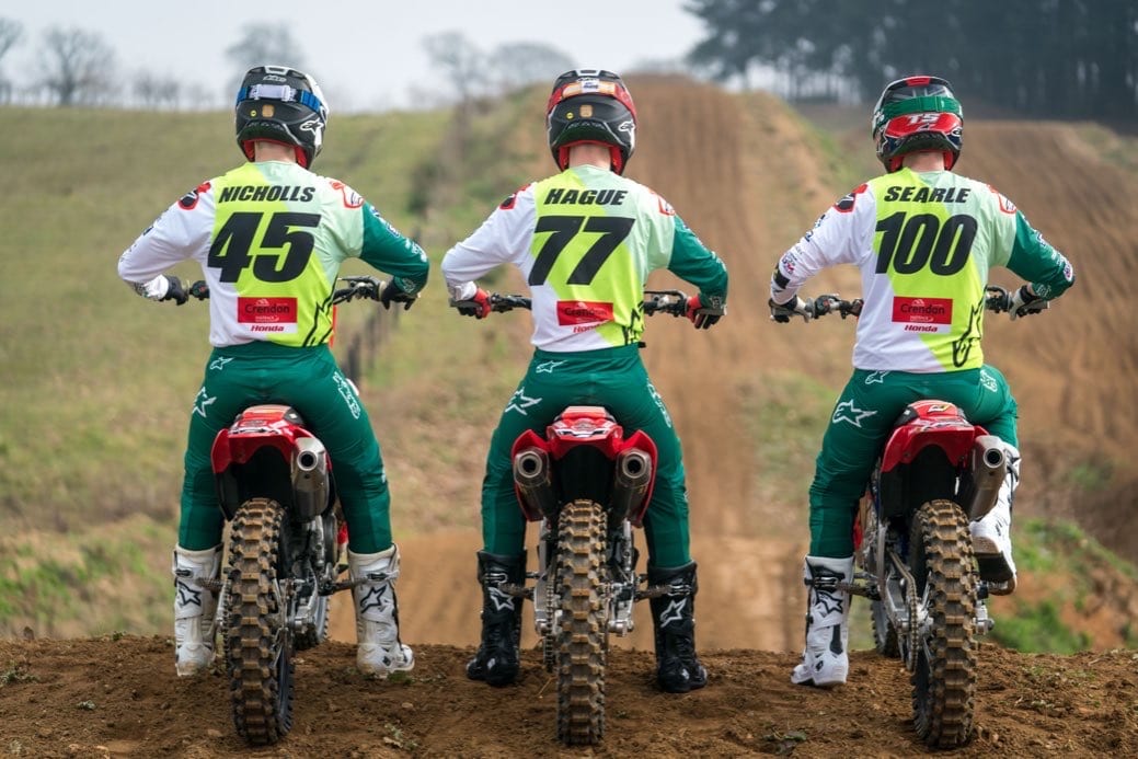 Jake Nicholls, Jay Hague and Tommy Searle