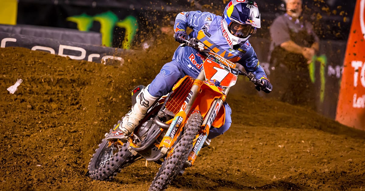 Ryan Dungey on training and pushing through