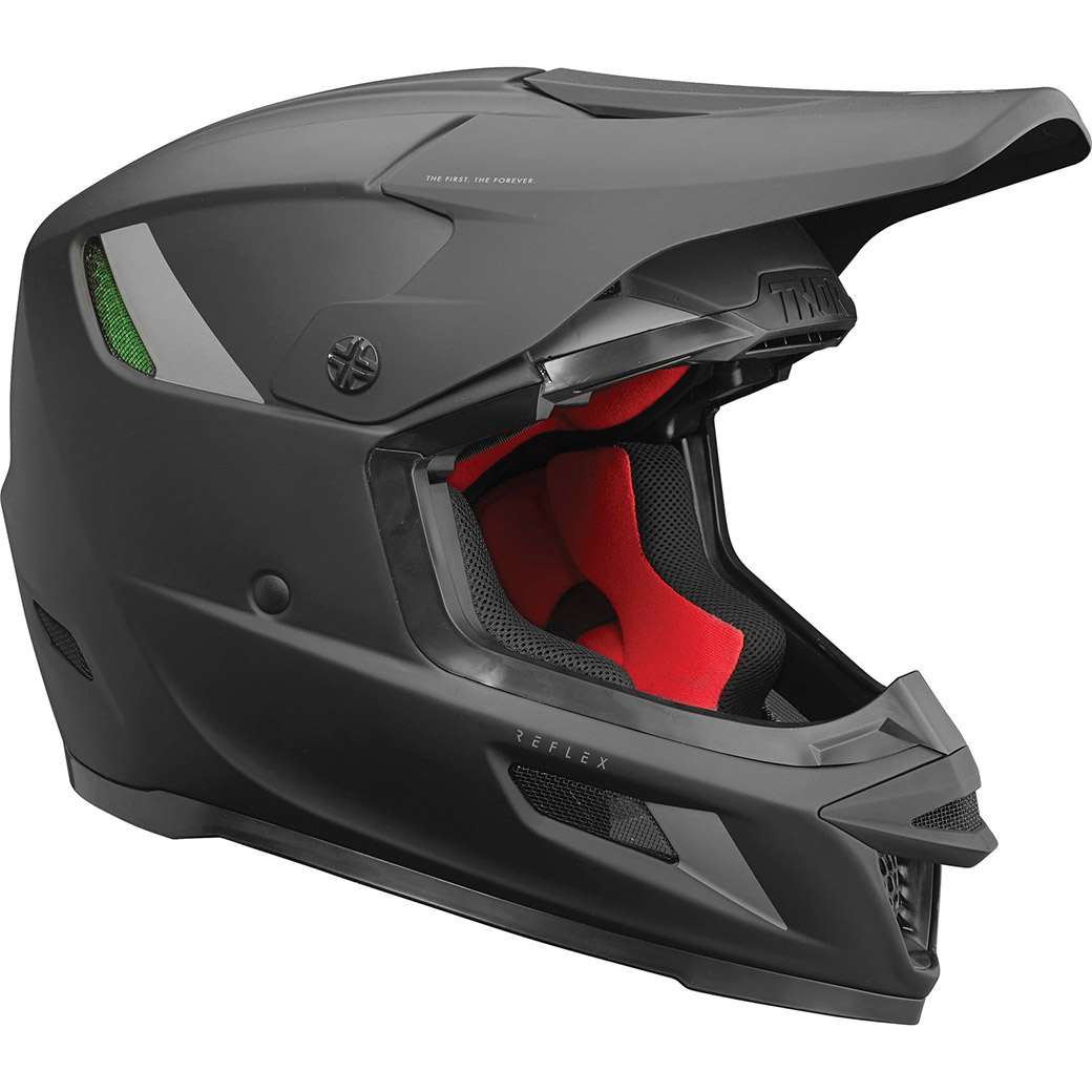 Motocross helmet THOR Reflex Blackout