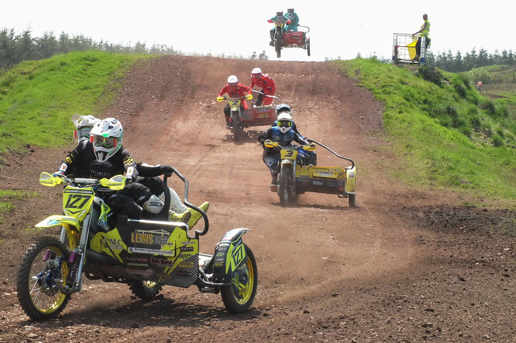 Neil Campbell and Ross Graham lead the chasing pack