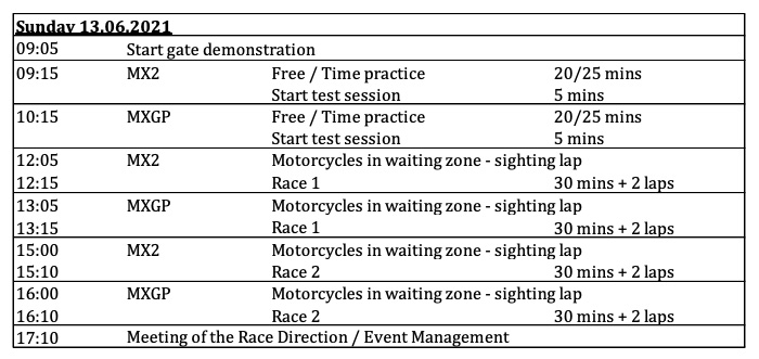 sunday-russia-timetable-2021