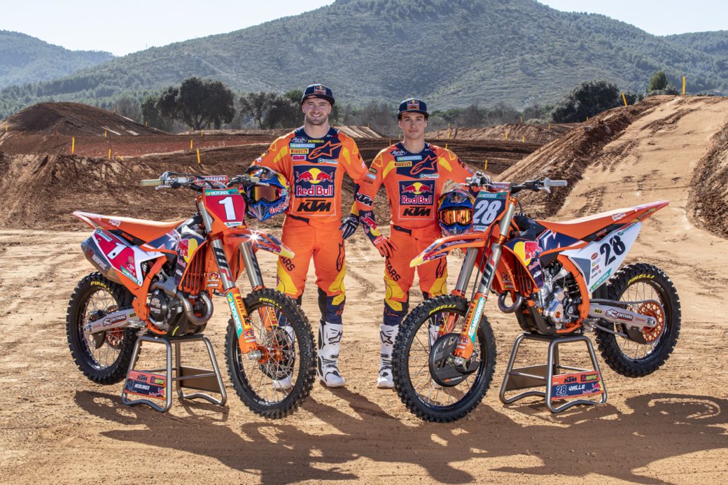 Jeffrey Herlings and Tom Vialle