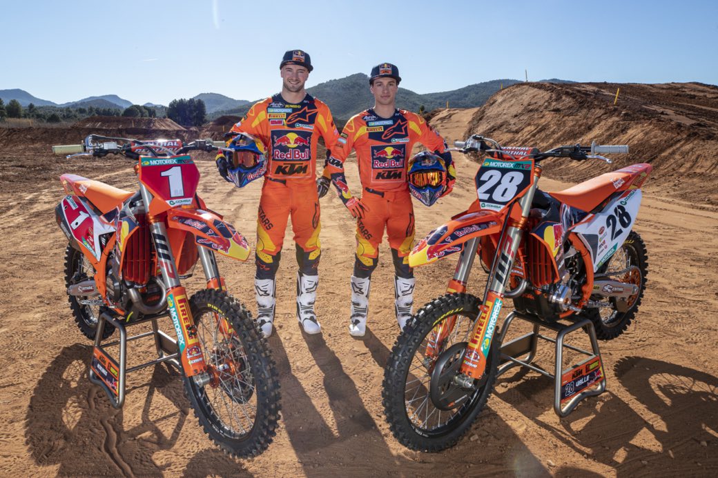 Jeffrey Herlings and Tom Vialle