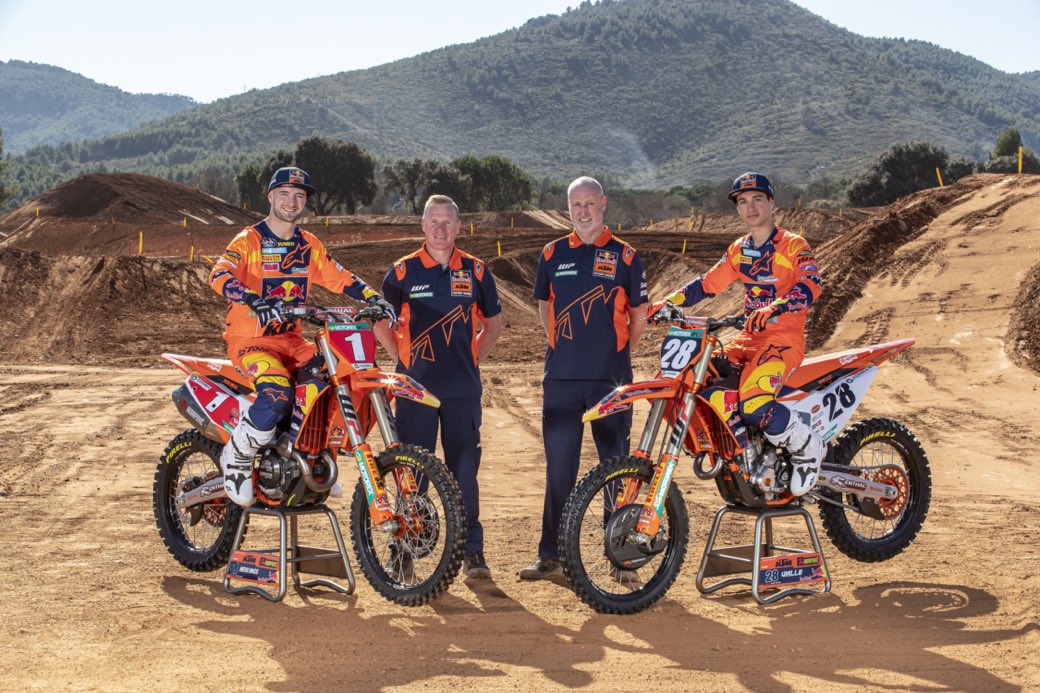 Jeffrey Herlings and Tom Vialle