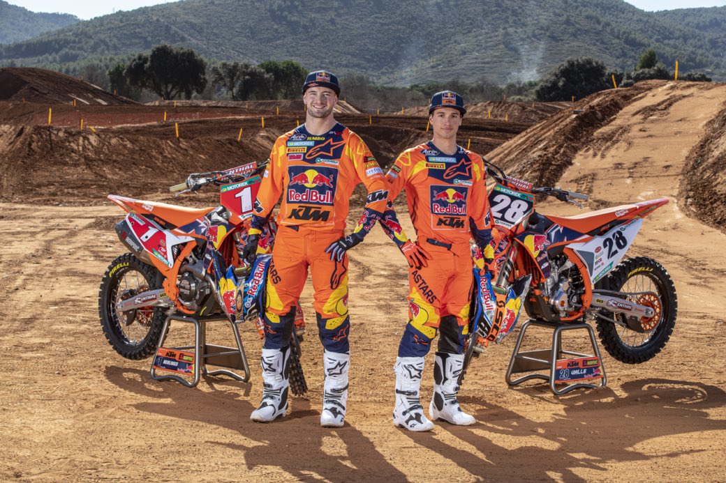 Jeffrey Herlings and Tom Vialle