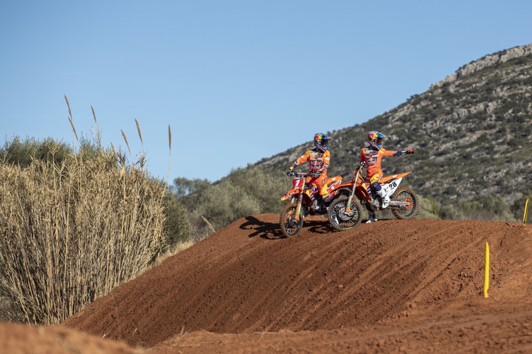 Jeffrey Herlings and Tom Vialle