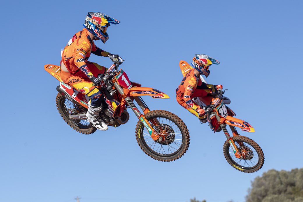 Jeffrey Herlings and Tom Vialle