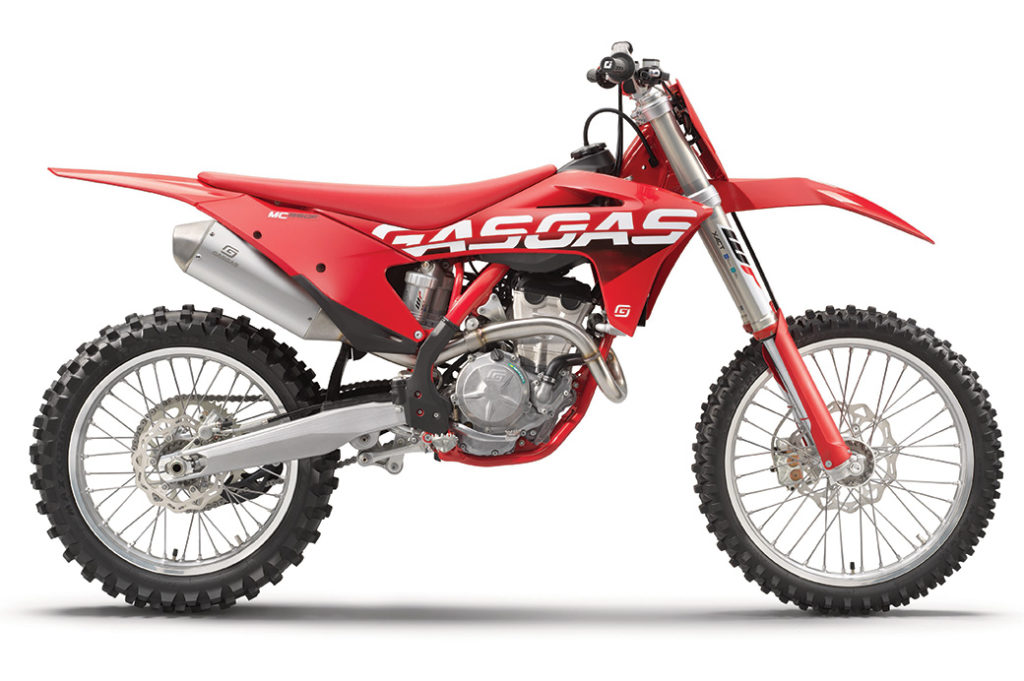 2023 GASGAS motocross bikes first look at 2023 MC dirt bikes