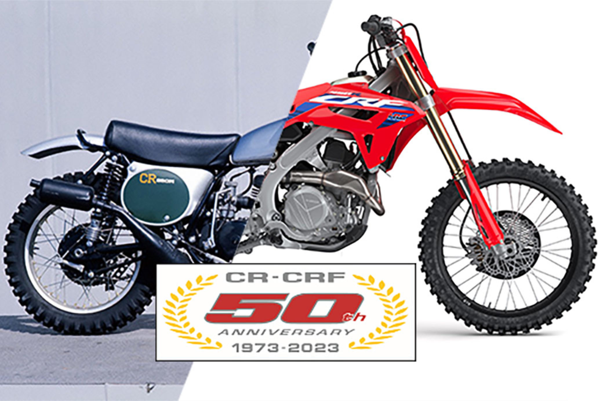Motocross legends Honda CR/CRF 50th anniversary