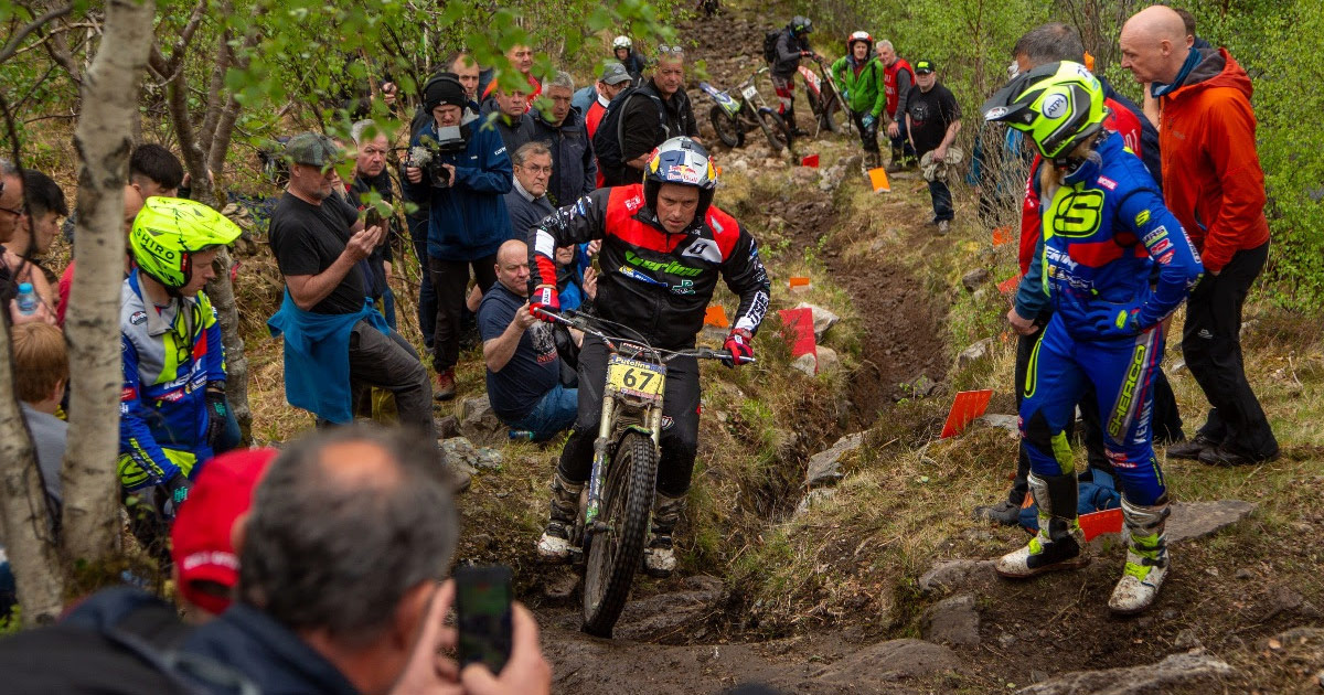 Dougie Lampkin wins the 2022 SSDT Scottish Six Days Trial