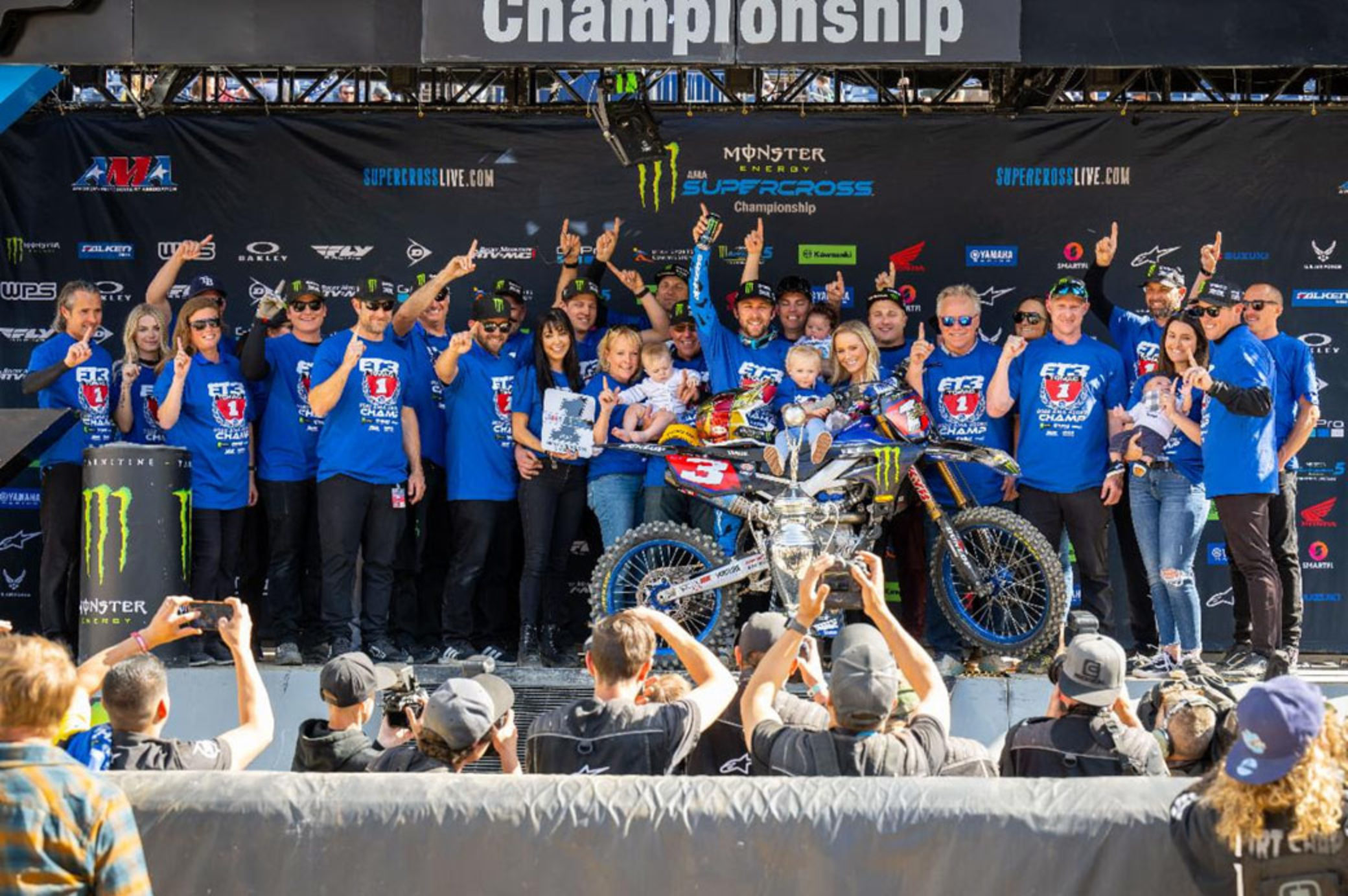 Denver Supercross Eli Tomac is the 2022 450SX champion, Anderson and