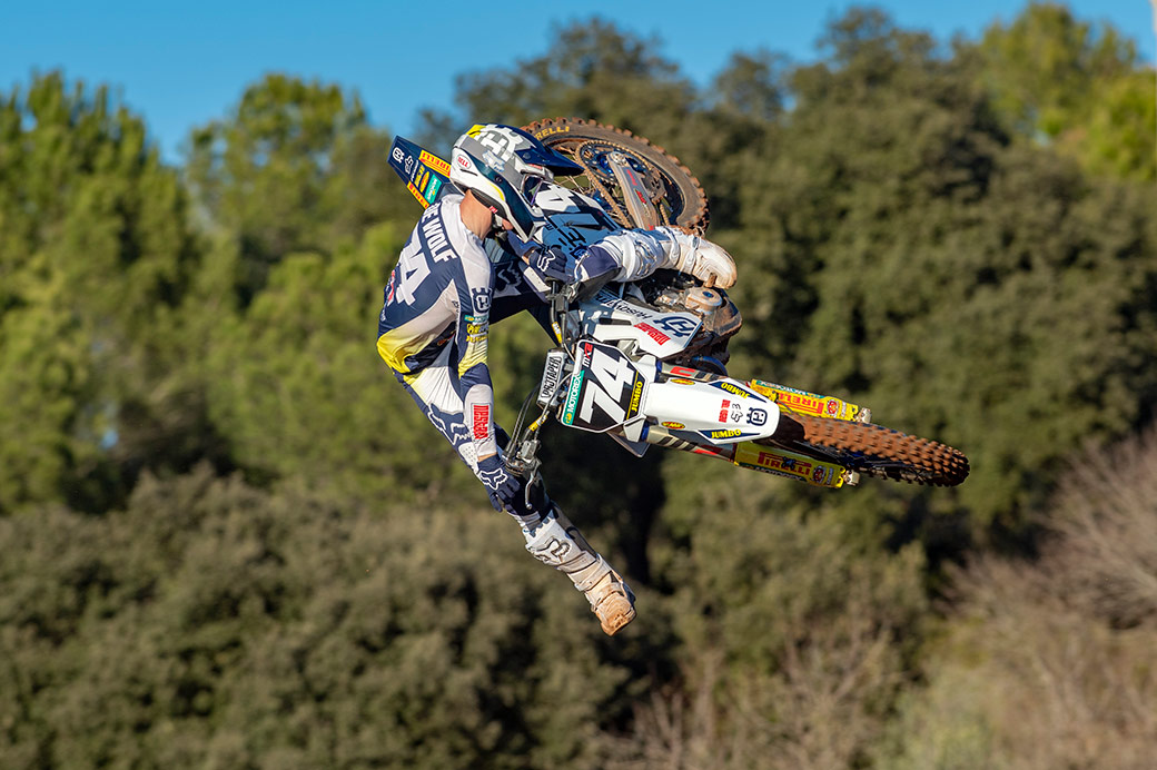 Rockstar Energy Husqvarna Factory Racing sign Kay de Wolf and