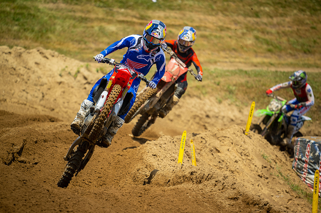 Hunter Lawrence and Jett Lawrence at RedBud 2022