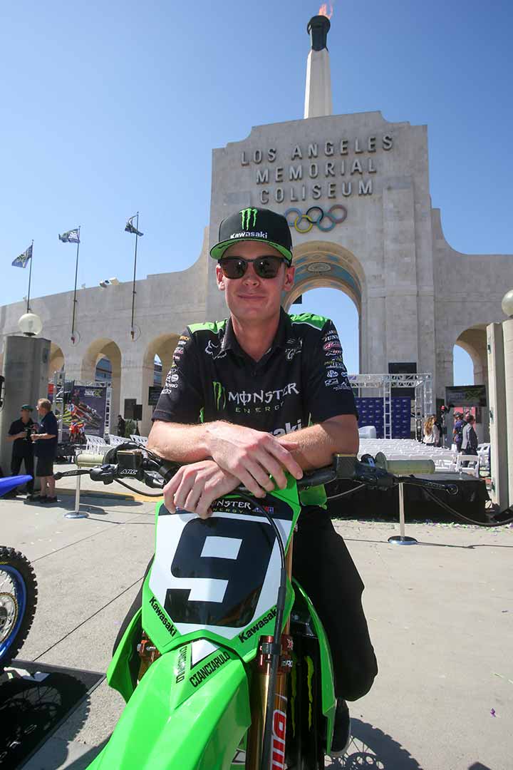 Adam Cianciarulo at LA Coliseum